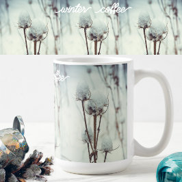 Nach einem Schneefall Kaffeetasse