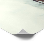 Nach einem Schneefall Poster (Ecke)