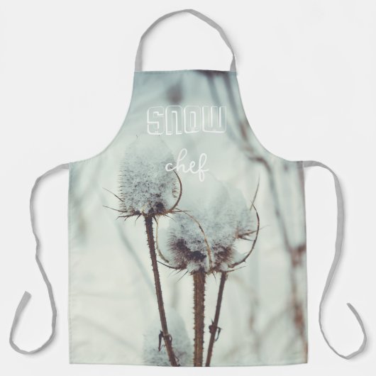 Nach einem Schneefall Schürze (Vorderseite)