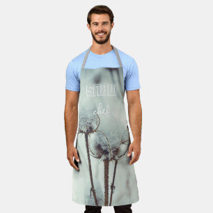 Nach einem Schneefall Schürze