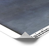 Nach einem Sturm — Maurepas-See[1888] Poster (Ecke)