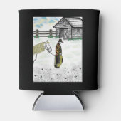 Nach einer Pferdereise Dosenkühler (Vorderseite)