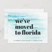 Nach Florida Ocean Waves verschoben - neue Adresse Ankündigung (Vorne/Hinten)