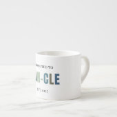 Nach FUN-CLE EST 2025 | Funny Personalisiert Espressotasse (Vorderseite Rechts)