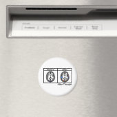Nach Gedanken Magnet (In Situ (Geschirrspüler))