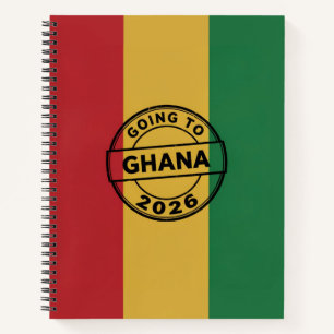 Nach Ghana 2026 Notizbuch