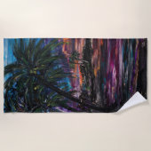 Nach Glow Beach Handtuch (Vorderseite)