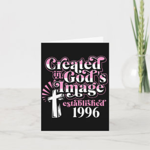 Nach Gottes Ebenbild erschaffen, gegründet 1996 ch Karte