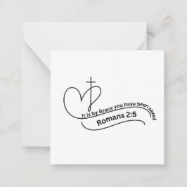 Nach Grace Mitteilungskarte