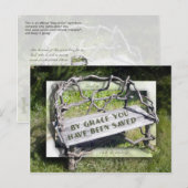 Nach Grace Postkarte (Vorne/Hinten)