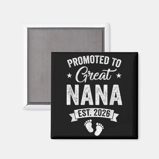 Nach Great Nana Est 2026 verkündet Schwangerschaft Magnet (Vorderseite/Rückseite)