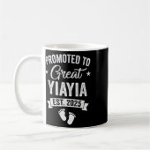 Nach Great Yiayia Est 2025 Schwangerschaftsabbruch Kaffeetasse (Links)