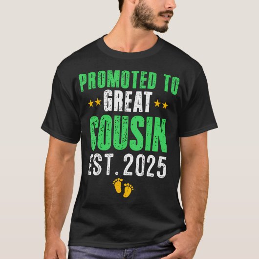 Nach Großem Cousin 2025 gefördert T-Shirt (Vorderseite)