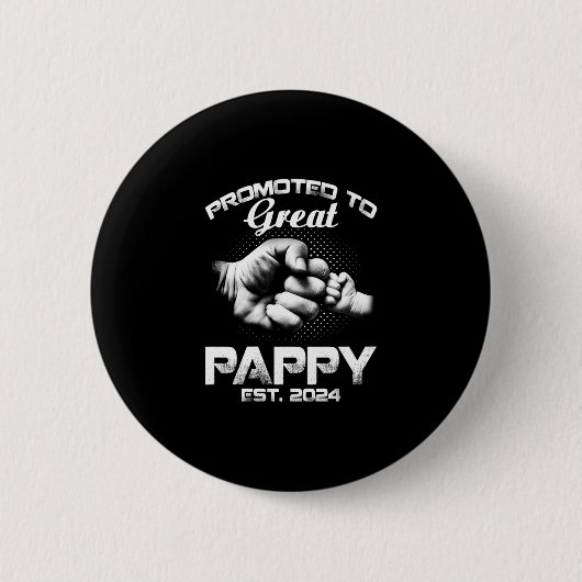 Nach Großer Pappy Est befördert Button (Vorderseite)