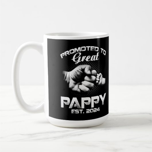 Nach Großer Pappy Est befördert Kaffeetasse (Links)