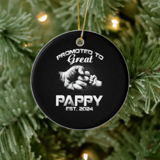 Nach Großer Pappy Est befördert Keramik Ornament