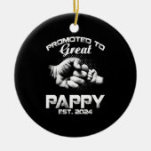 Nach Großer Pappy Est befördert Keramik Ornament (Vorne)
