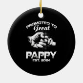Nach Großer Pappy Est befördert Keramik Ornament (Hinten)