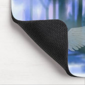 "Nach hellem" Engel Mousepad suchend (Ecke)