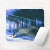 "Nach hellem" Engel Mousepad suchend (Mit Mouse)