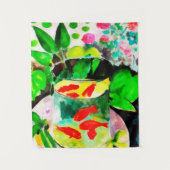 nach Henri Matisse, The Goldfish, digital zeichnen Wandteppich (Vorderseite)