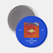 NACH IHREM SPIRIT - MIRAKEL MAGNET (Vorderseite/Rückseite)