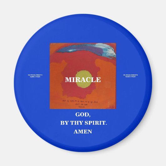 NACH IHREM SPIRIT - MIRAKEL MAGNET (Vorne)