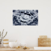 Nach innen driftend poster (Küche)
