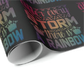 Nach jedem Sturm gibt es einen Regenbogen-min Geschenkpapier (Rolleneckpunkt)