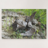 Nach Jesus Crucifixe sagt Angel: Komm und sieh Puzzle (Horizontal)