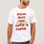 Nach Kapitel Motivierend Autor-Slogan T-Shirt (Vorderseite)
