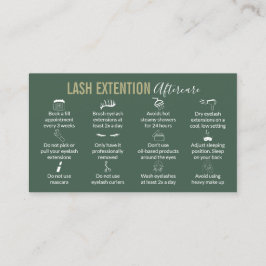 Nach Lasch-Erweiterungen tun und nicht tun Visitenkarte