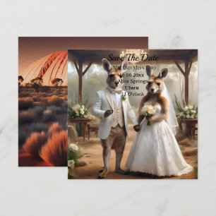 "Nach Liebe gebunden: Ein rustikaler Hop Down the Save The Date