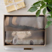 "Nach Liebe gebunden: Ein rustikaler Hop Down the Seidenpapier (Geschenk)
