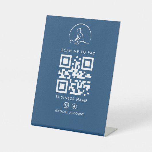 Nach Link Hub QR-Code-Schild suchen  Sockelschild (Vorderseite)