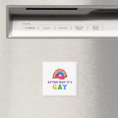 Nach Mai ist der Monat des Gay Funny LGBT Pride Magnet (In Situ (Geschirrspüler))