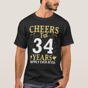 Nach Marrie geht es glücklich bis zu 34 Jahren T-Shirt