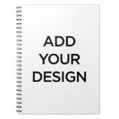 Nach Maß (machen Sie Ihre Selbst) Notizblock (Vorderseite)