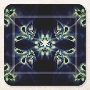 Nach meinem eigenen Stern Rechteckiger Pappuntersetzer