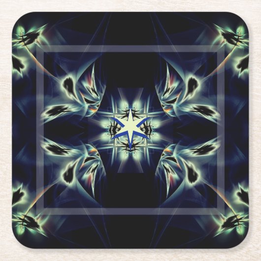 Nach meinem eigenen Stern Rechteckiger Pappuntersetzer (Vorderseite)