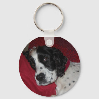 Nach meinem Nickerchen...Können wir spazieren gehe Schlüsselanhänger