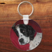 Nach meinem Nickerchen...Können wir spazieren gehe Schlüsselanhänger (Vorderseite)