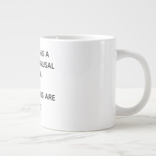 Nach Menopausal Jumbo-Tasse (Rechts)