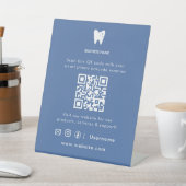 Nach Menü-QR-Code-Schild suchen | Webseite | Zahna Sockelschild (In SItu)