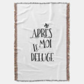 Nach mir die Flut - französischer Ausdruck Decke (Vorderseite Vertikal)