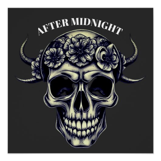 NACH MITTERNACHT POSTER (Vorderseite)