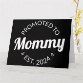 Nach Mommy Est befördert. 2024 I Karte (Gelbe Blume)