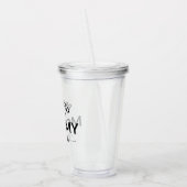 Nach Mommy Est befördert. 2025 Acryltrinkbecher (Links)