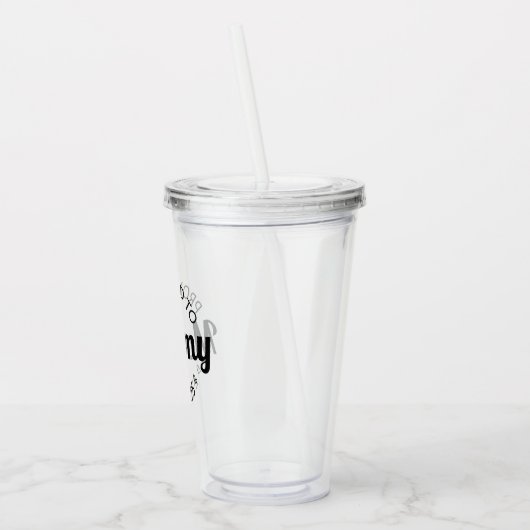 Nach Mommy Est befördert. 2025 Acryltrinkbecher (Links)