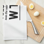 Nach Montag und Dienstag Handtuch (Viertel Falte)